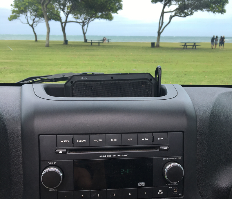 How I listened to my music because I didn’t have an Aux cord